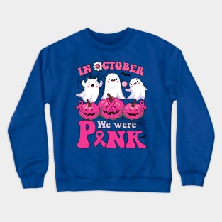 In October We Wear Pink Ghost Crewneck Sweatshirt